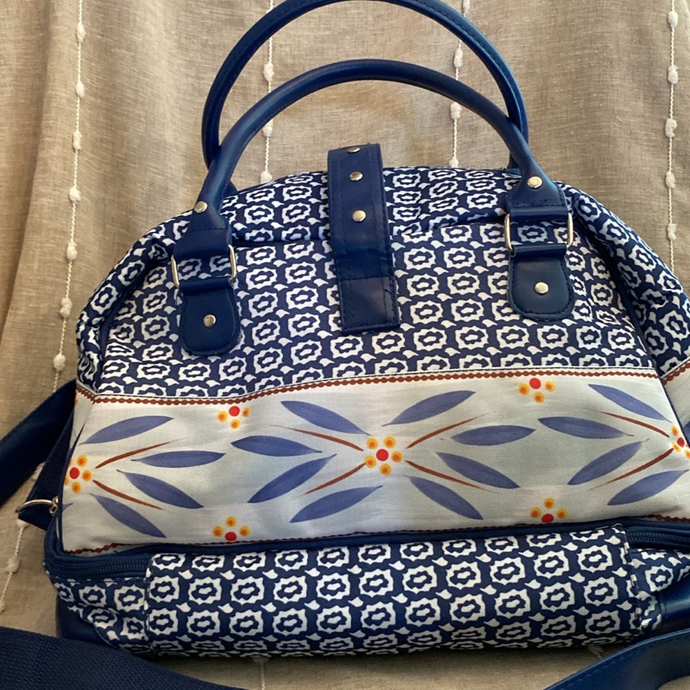 Temp-Tations Blue Old World Patterned Casserole C… - image 3